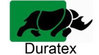 O logo da Duratex